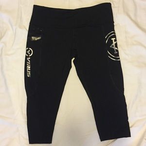 Caffeine Kilos Virus Compression Cropped Tights